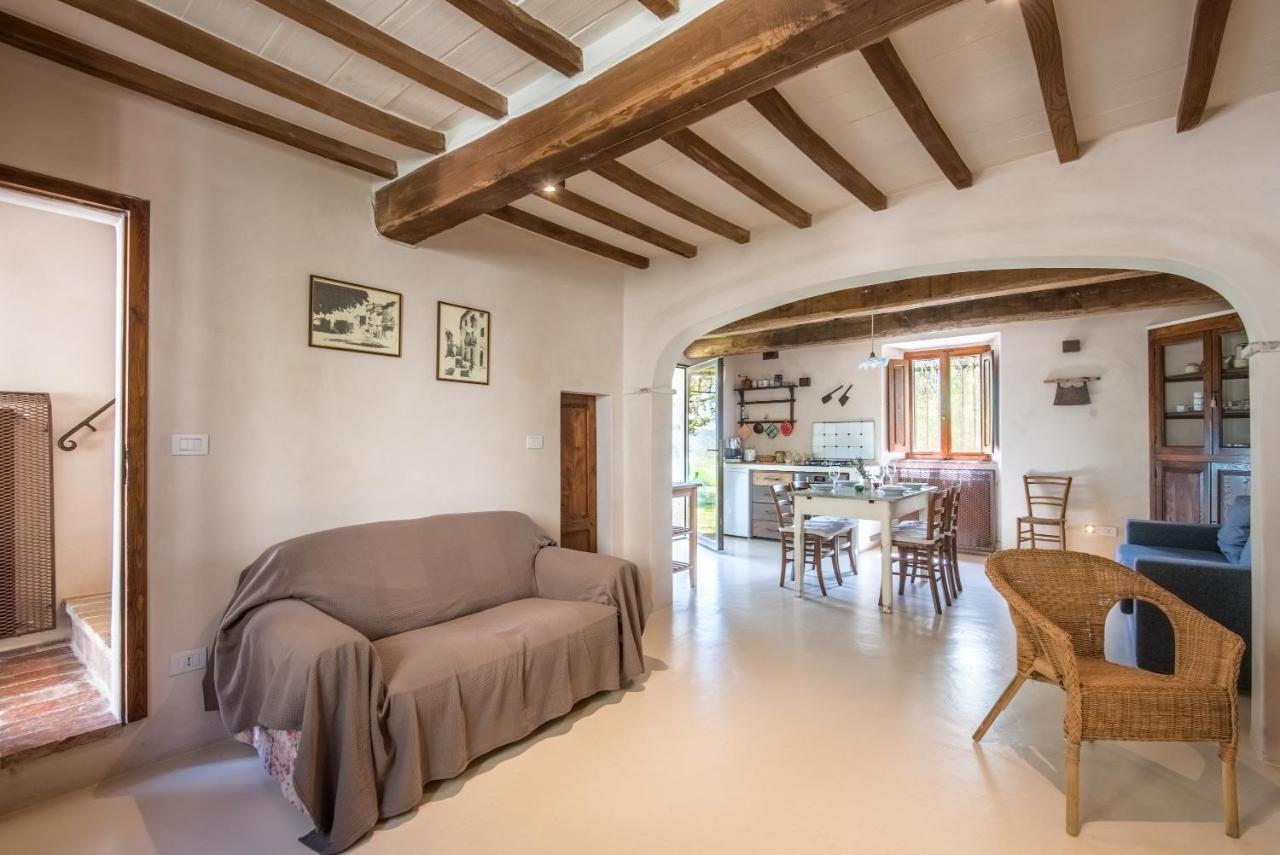 Appartamento Gemma Verde-Tavoleto Castiglione dʼOrcia Eksteriør billede
