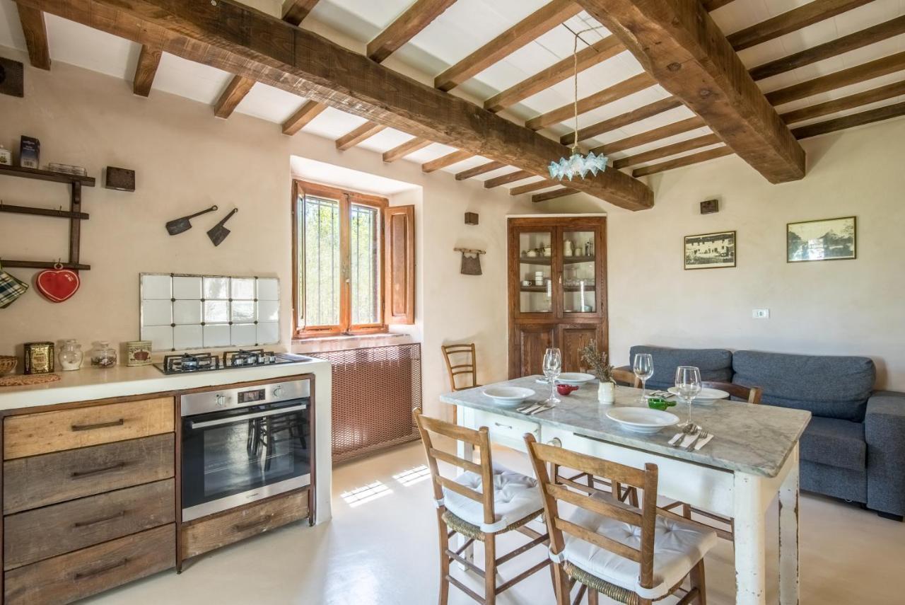 Appartamento Gemma Verde-Tavoleto Castiglione dʼOrcia Eksteriør billede
