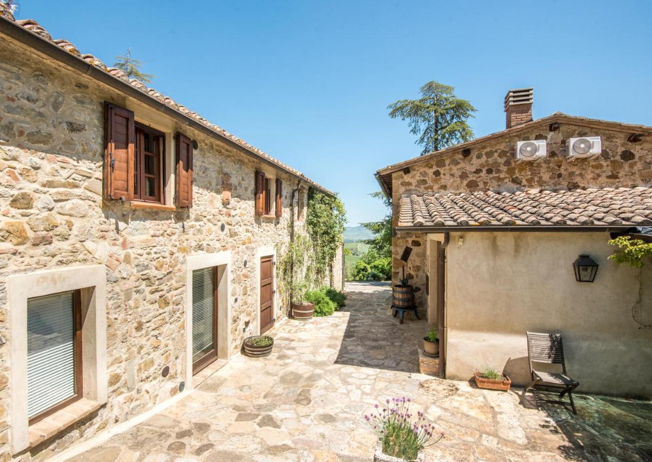 Appartamento Gemma Verde-Tavoleto Castiglione dʼOrcia Eksteriør billede